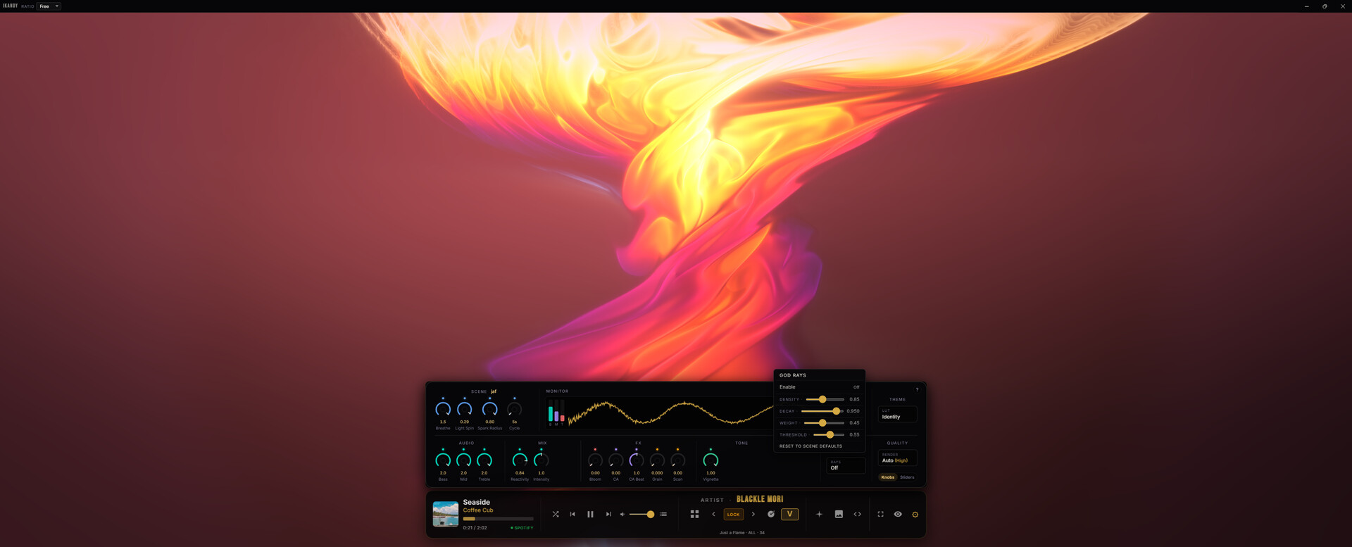 IKANDY: Music Visualizer screenshot 2
