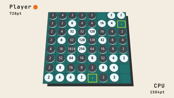 Reversi2048 Demo screenshot 4