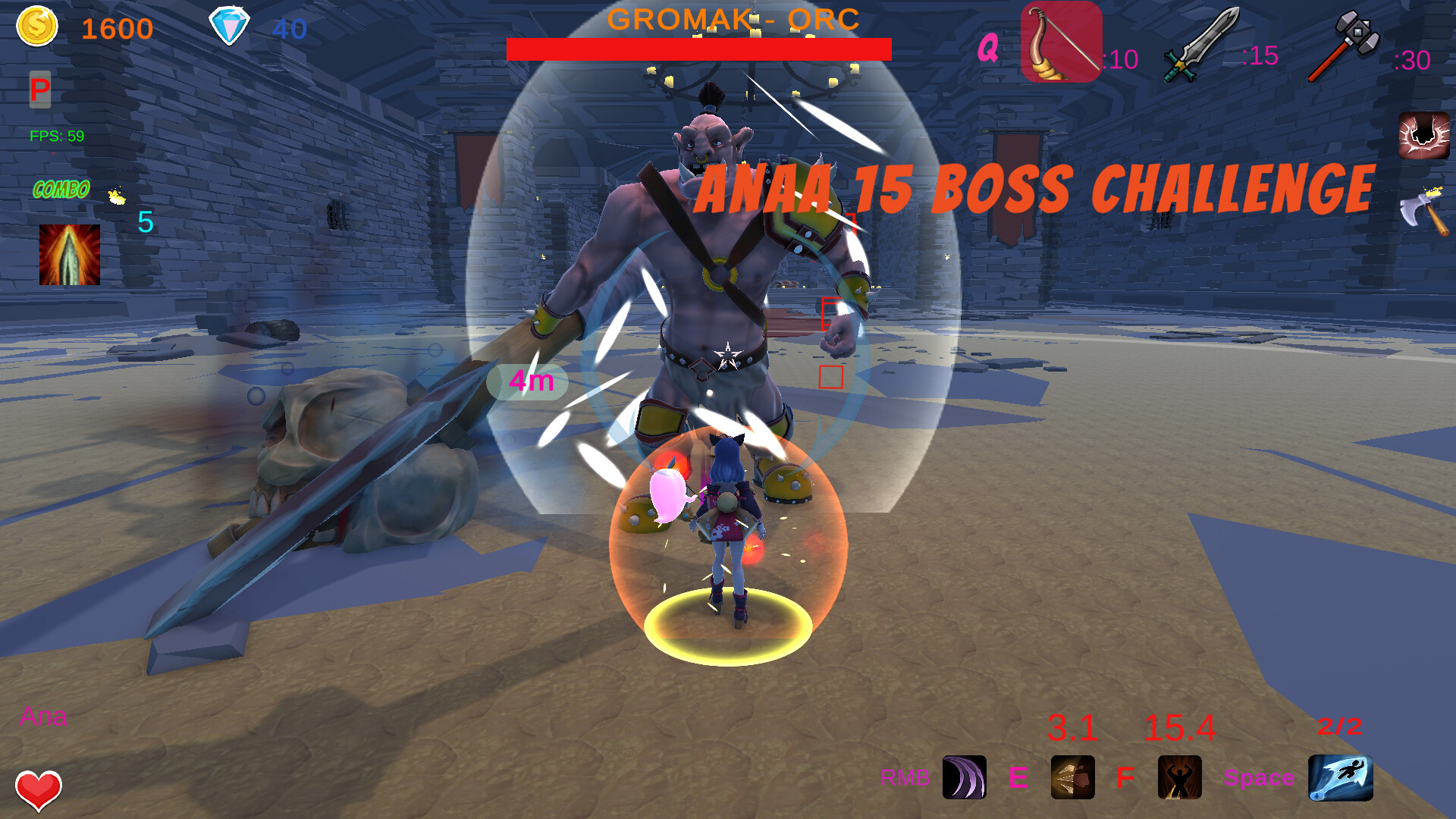 Anaa 15 Boss Challenge screenshot #12