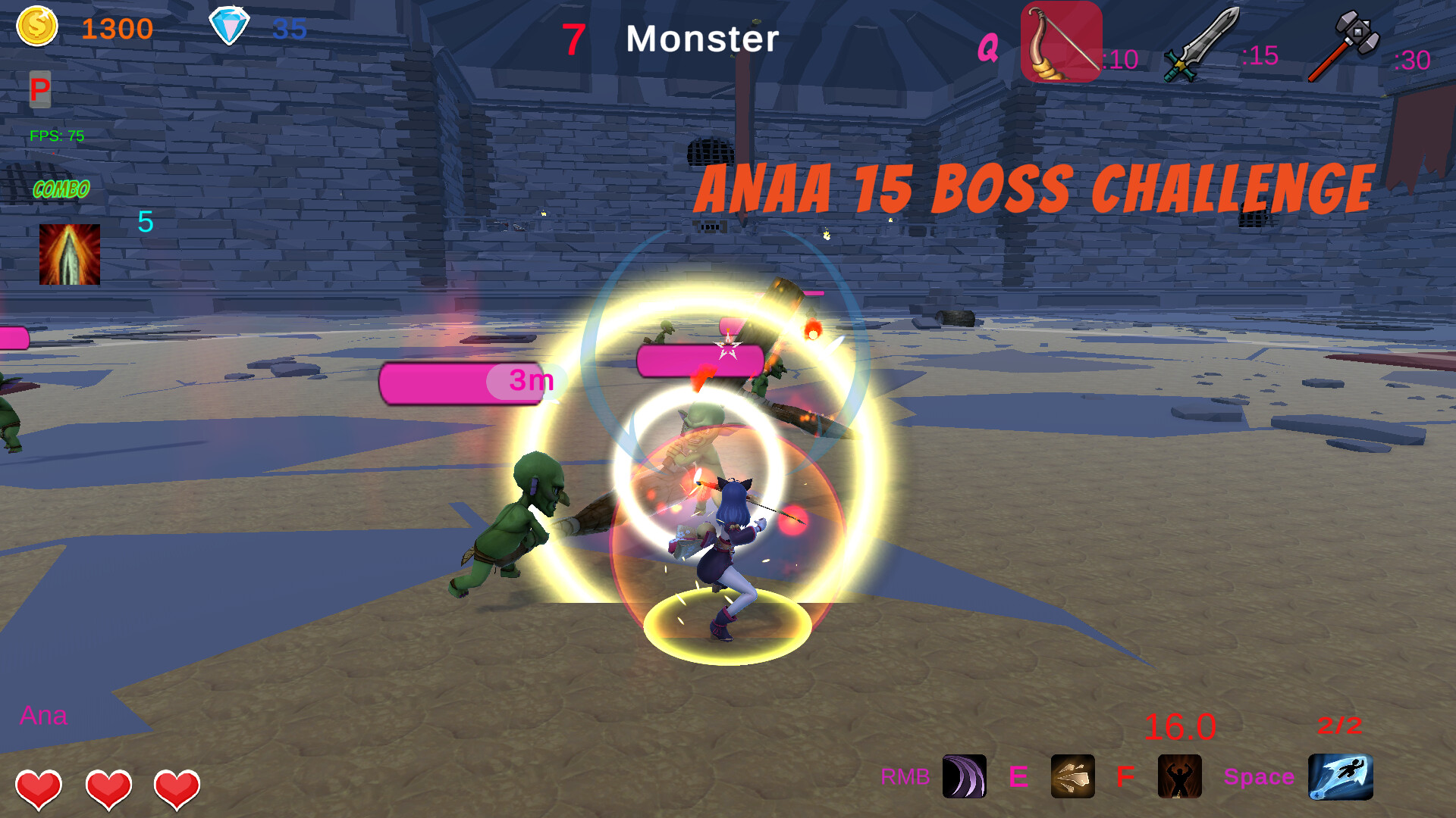 Anaa 15 Boss Challenge screenshot #11