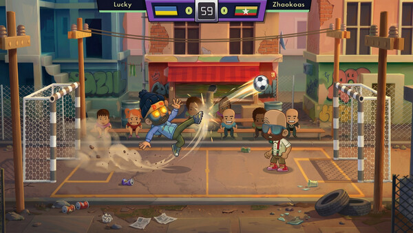 Скриншот 3 из игры 1x1 Street Football: mini soccer PvP