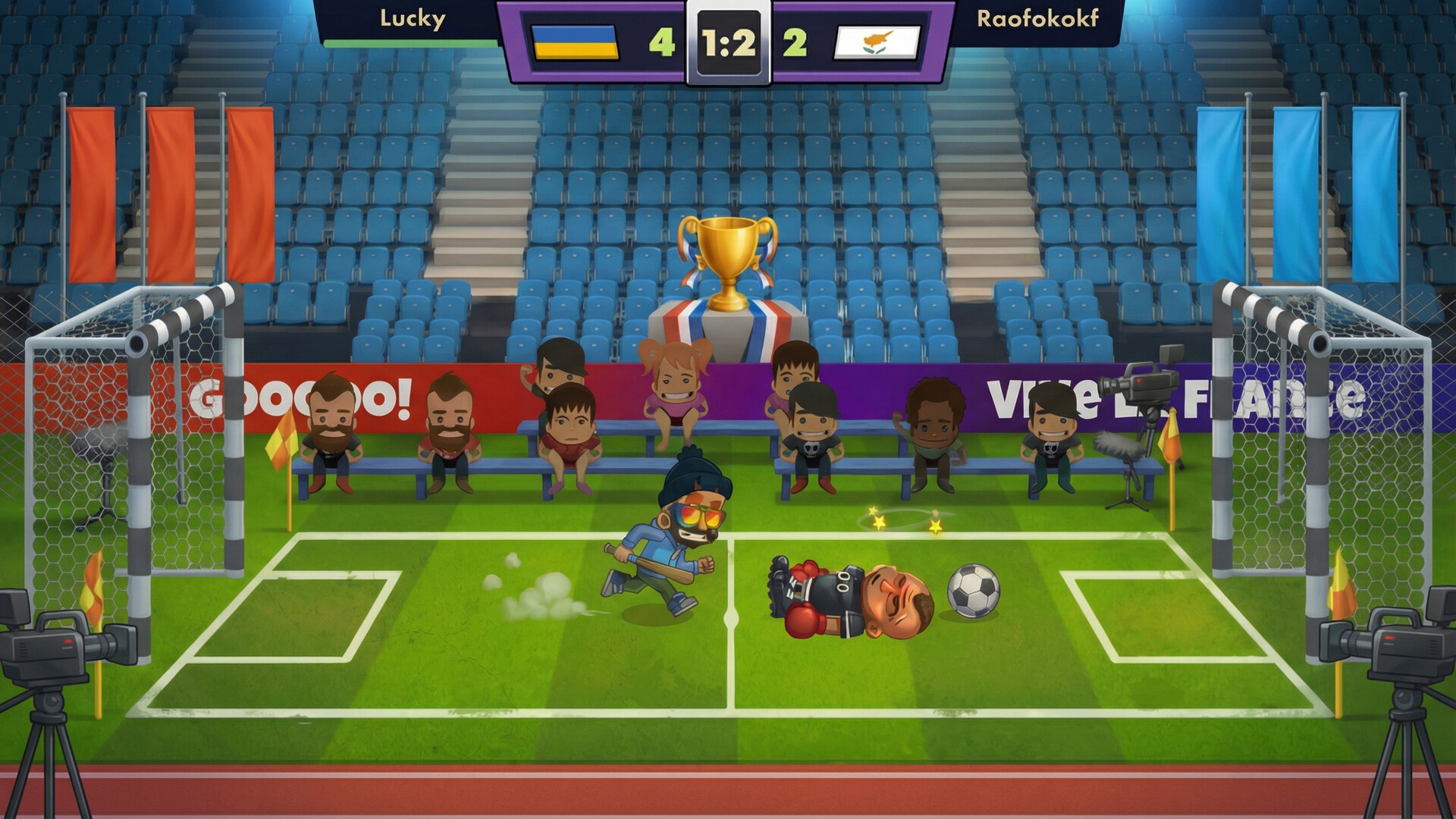 1х1 Street Football: mini soccer PVP screenshot 6