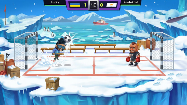 Скриншот 1 из игры 1x1 Street Football: mini soccer PvP