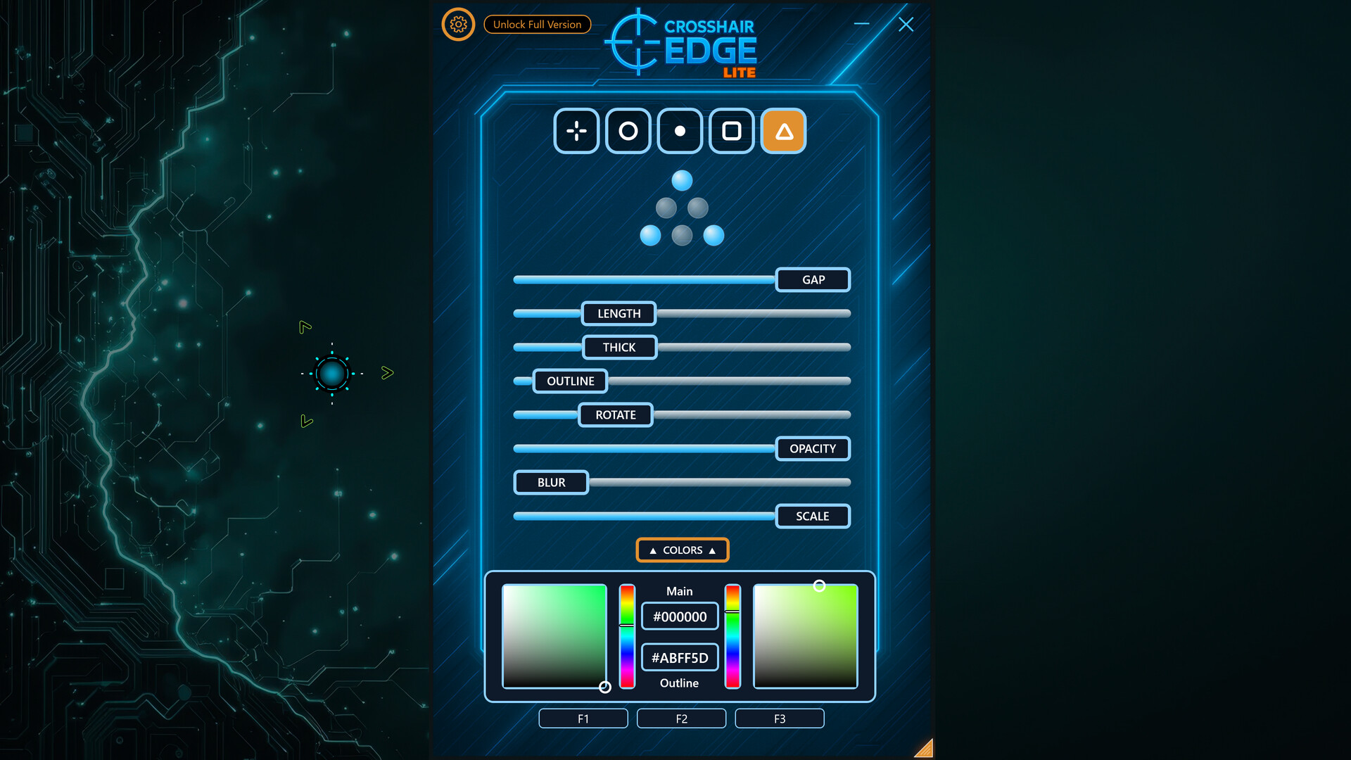 Crosshair EDGE Lite screenshot 4