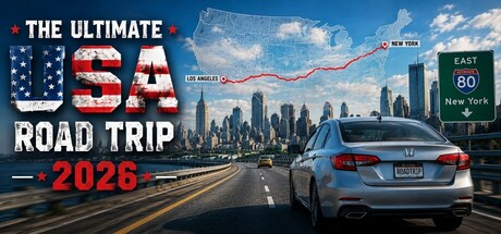 The Ultimate USA Road Trip 2026 Banner