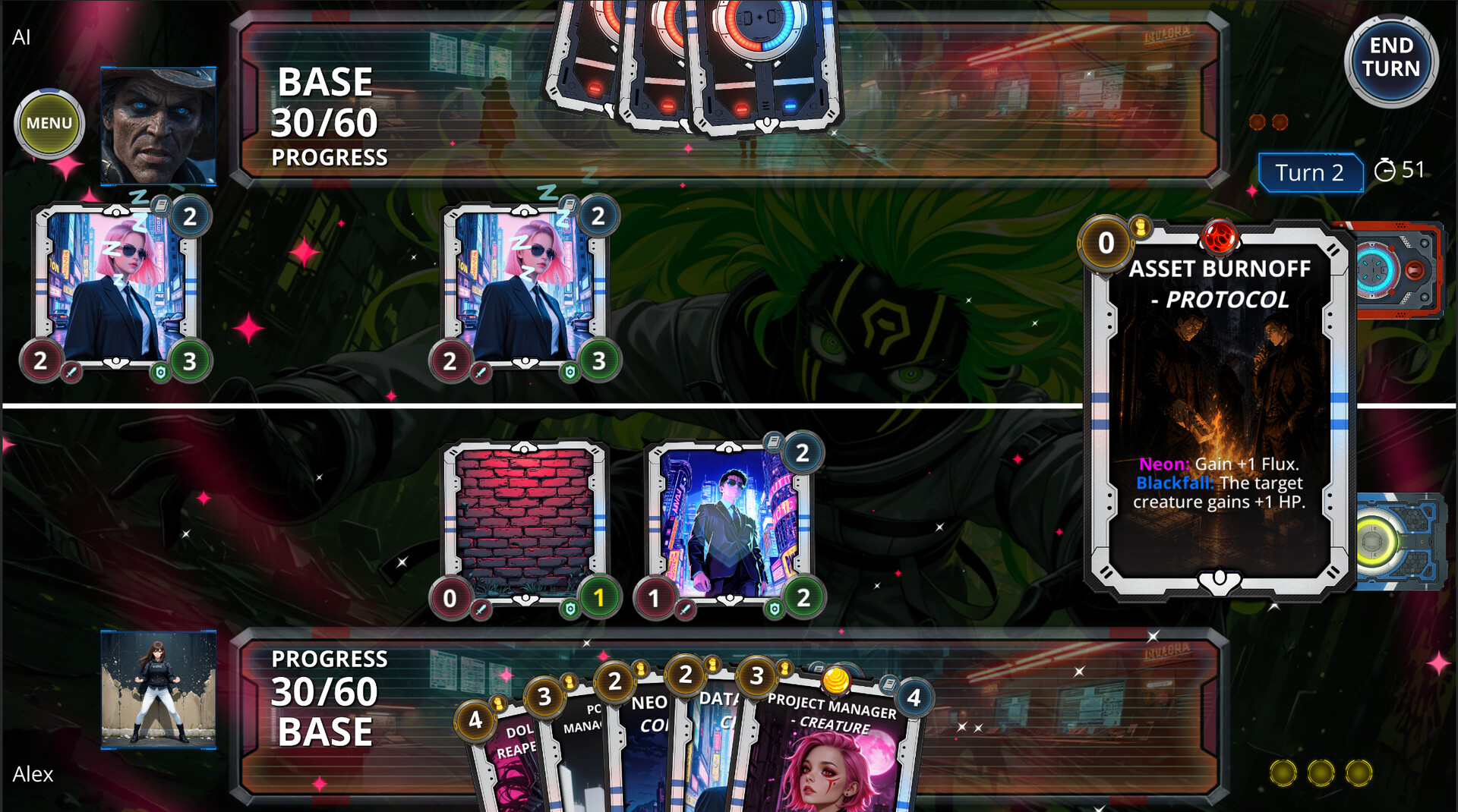 Neon Blackfall screenshot 12