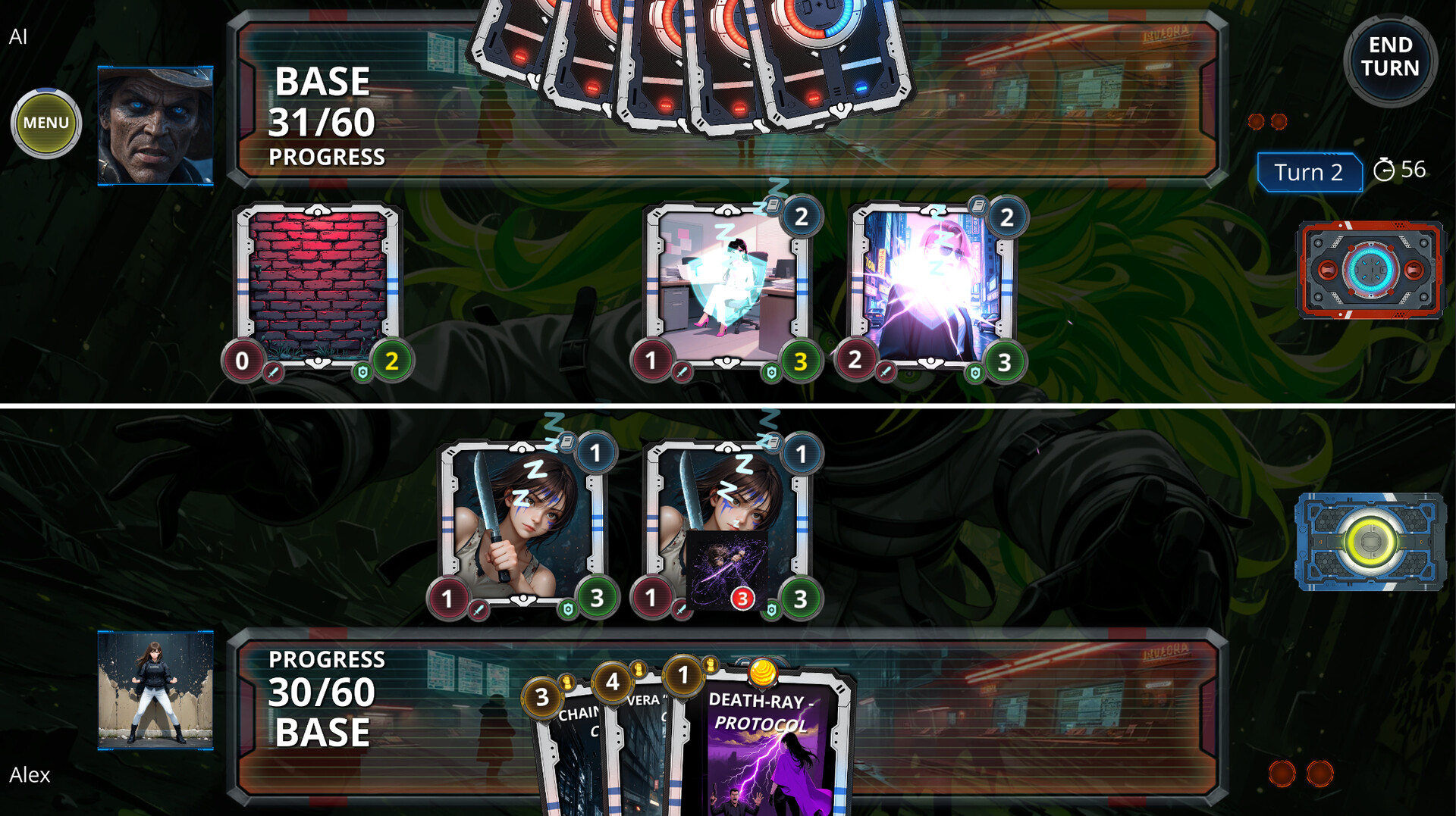 Neon Blackfall screenshot 8