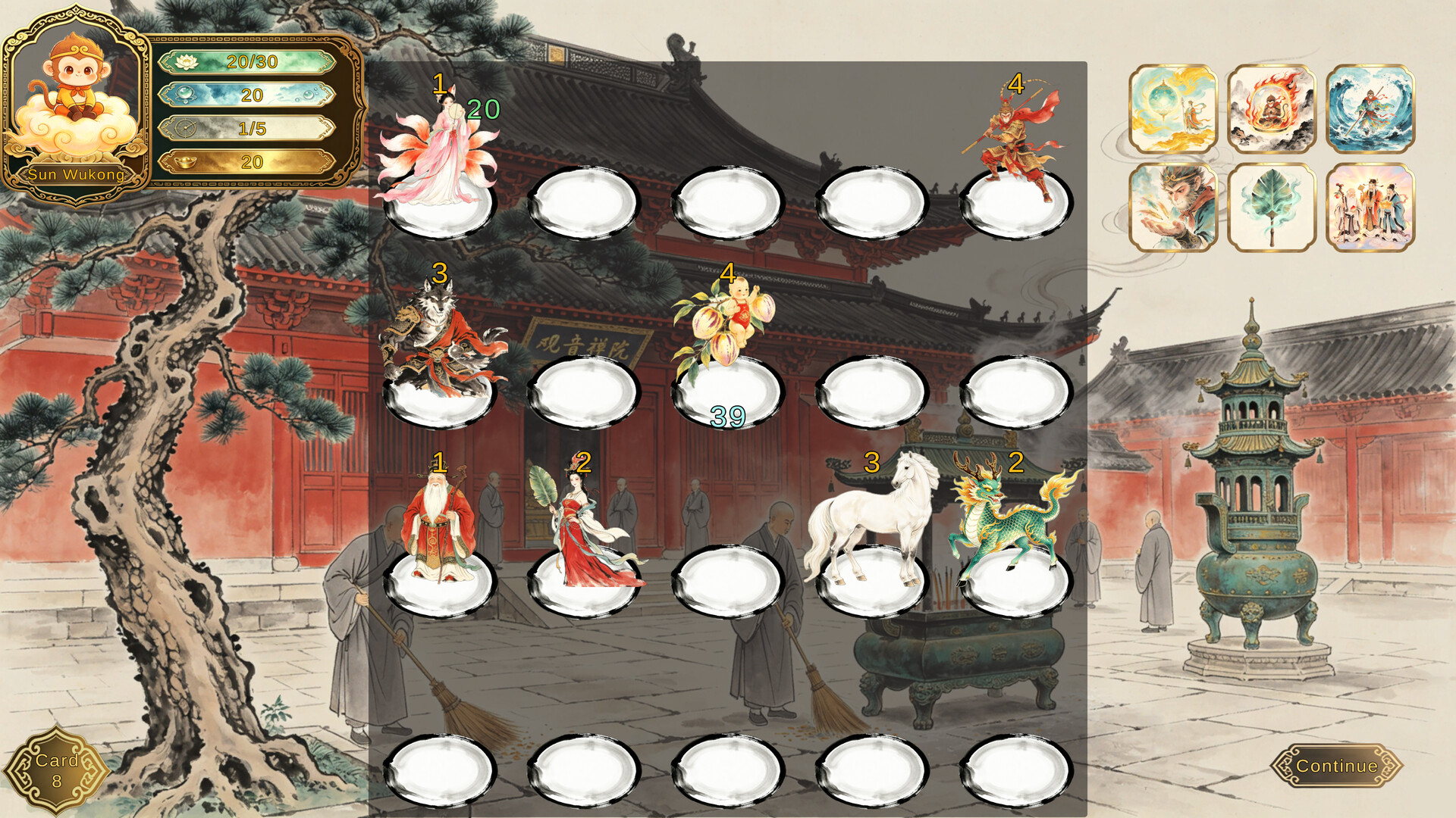 Spirit Grid: Journey to the West screenshot #3