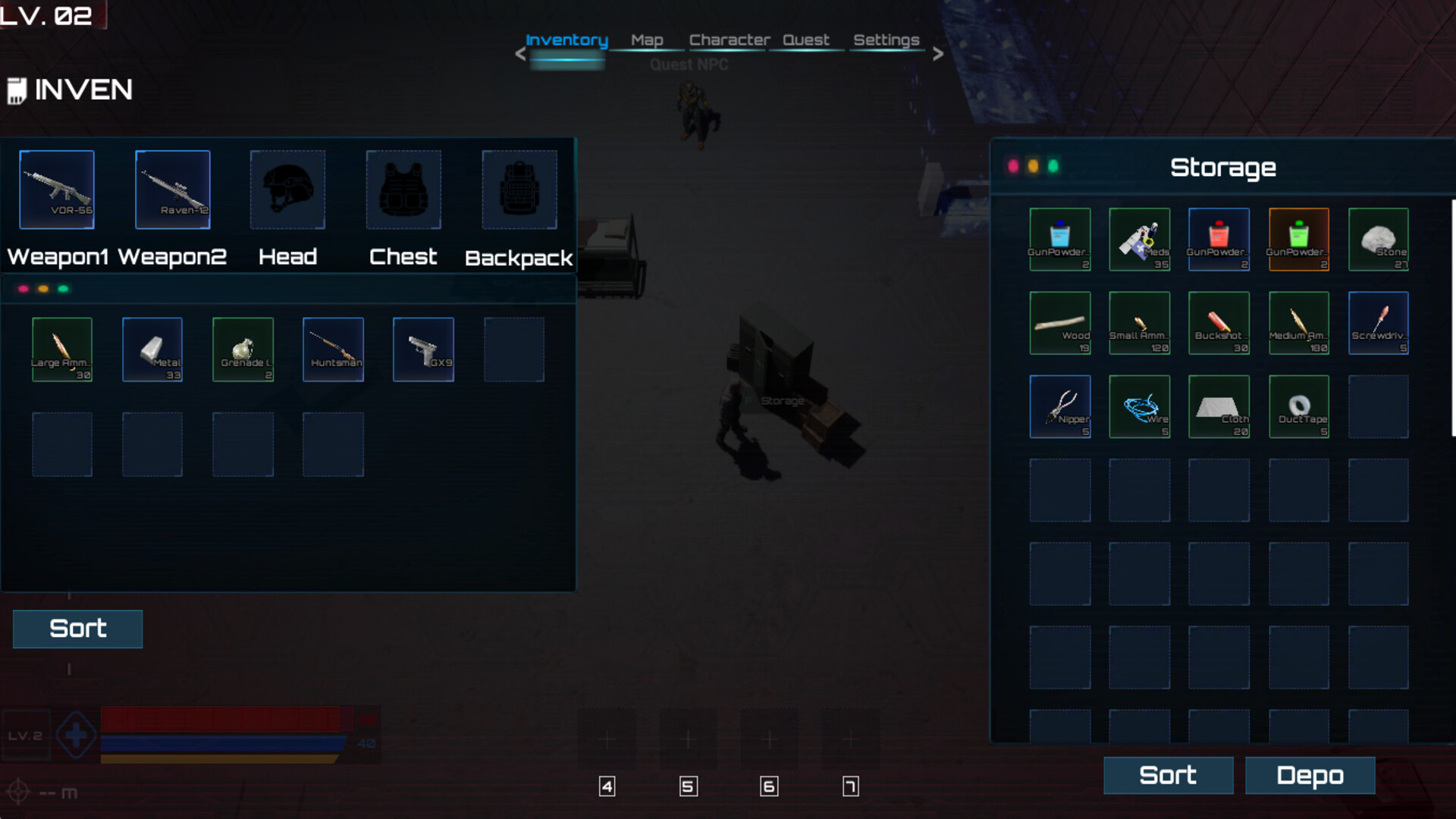 Neon Sector screenshot 1
