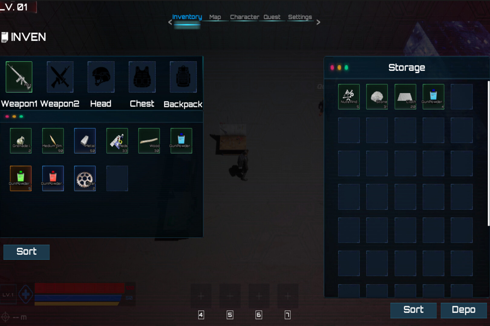 Neon Sector Featured Screenshot #1