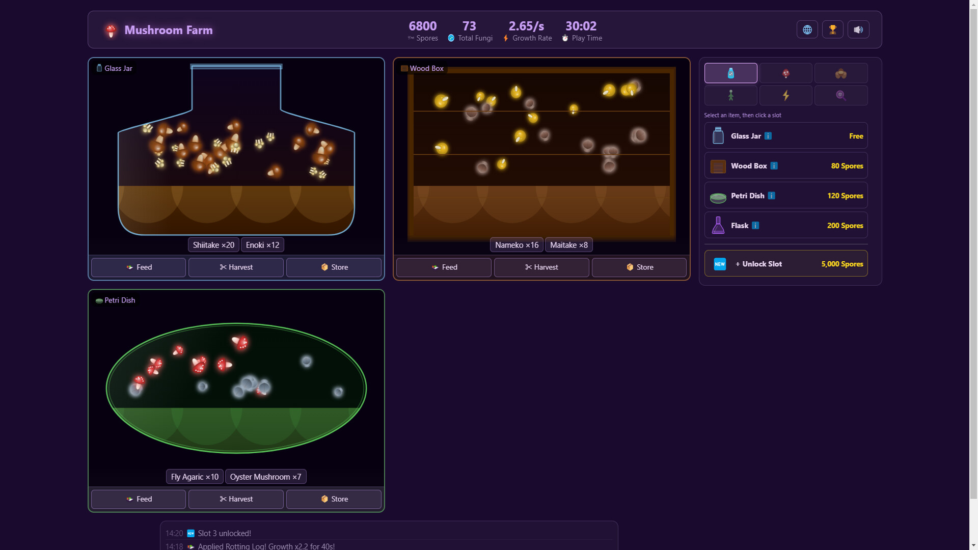 Mushroom farm screenshot 2
