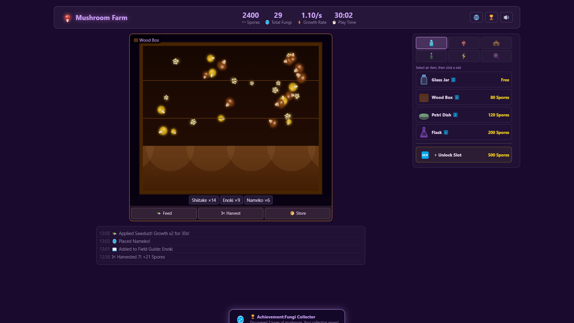 Mushroom farm screenshot 1