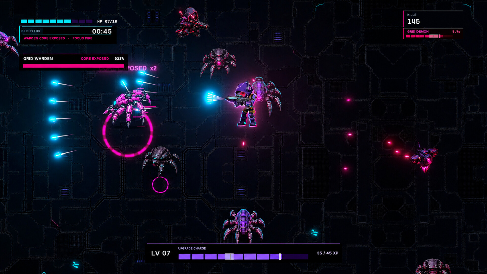 Grid Demon screenshot 2