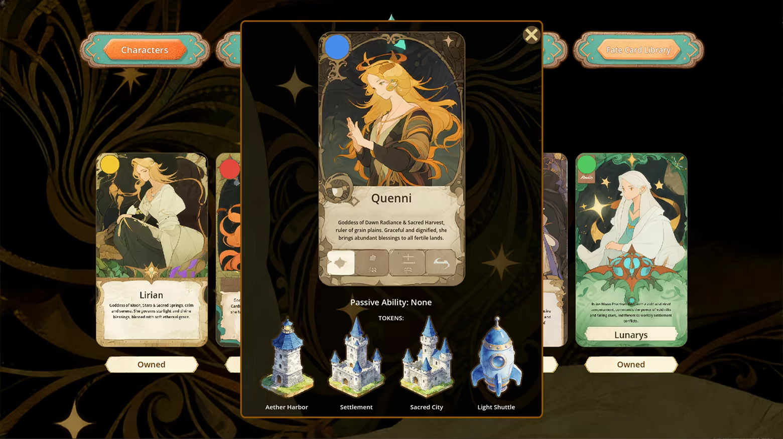 Иллюстрация из описания игры Aetherantis Realm of Fates