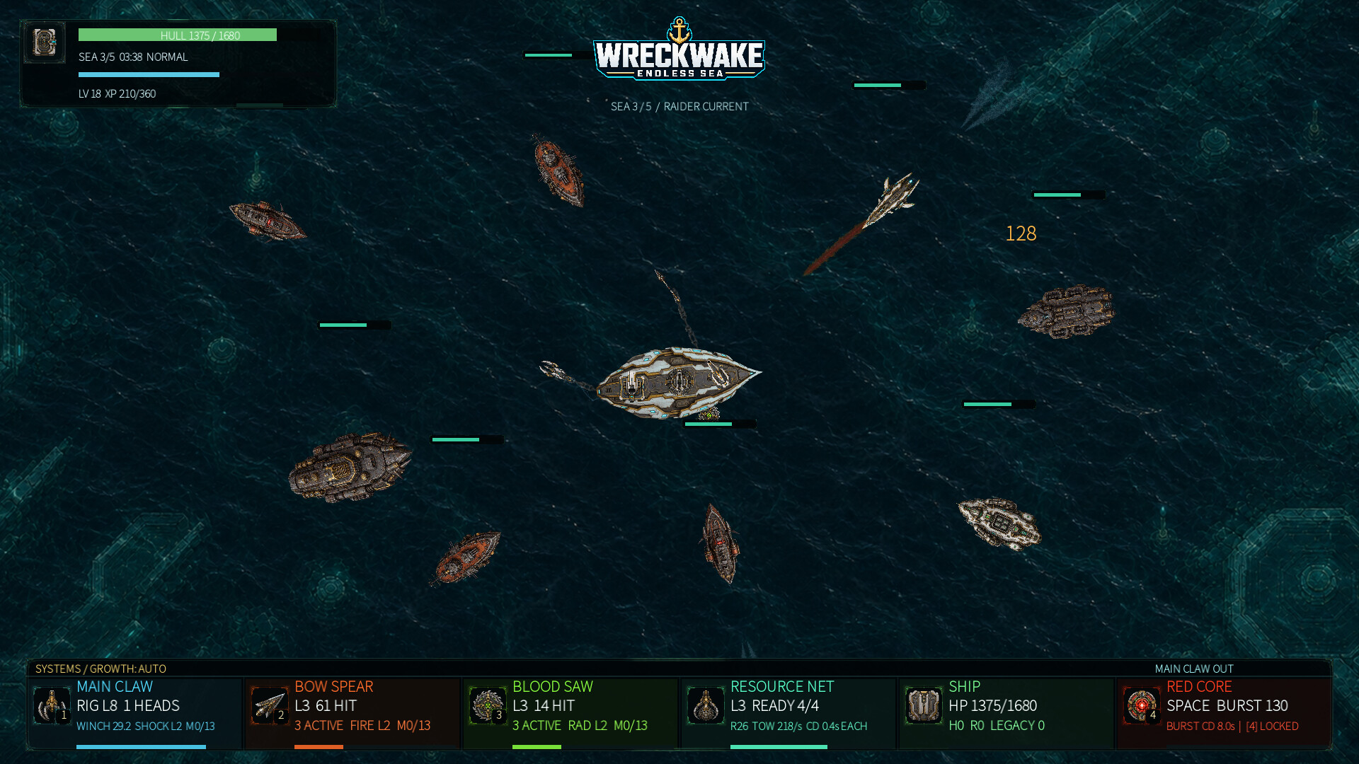Wreckwake Endless Sea screenshot #17