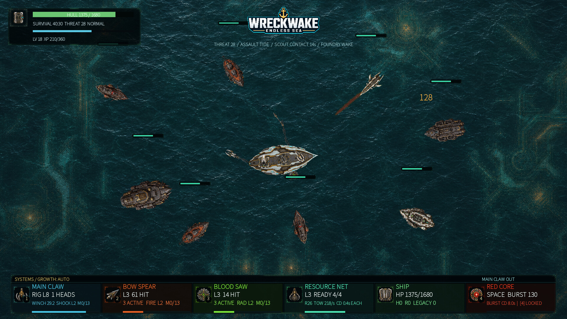 Wreckwake Endless Sea screenshot #19