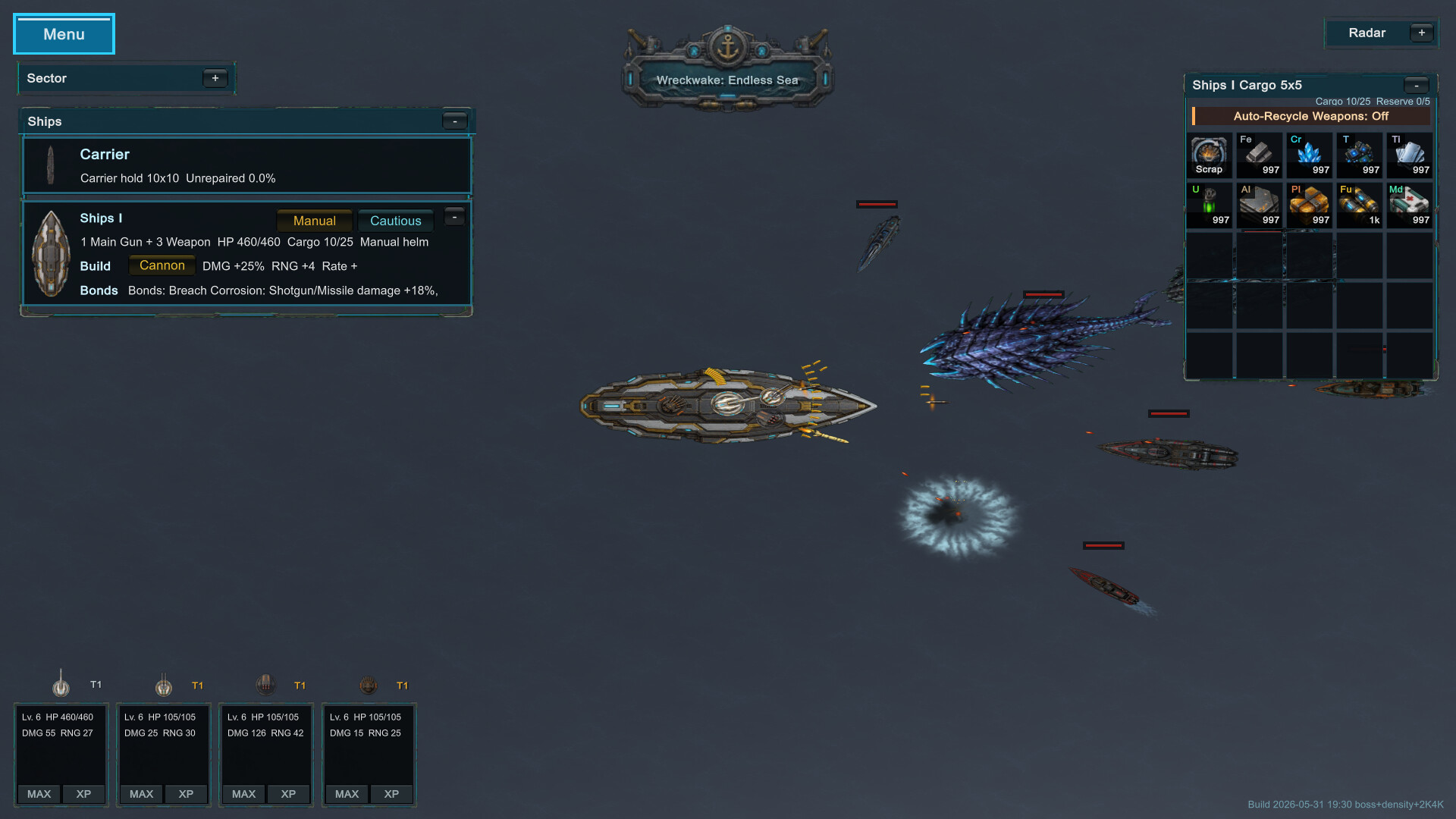 Wreckwake Endless Sea screenshot #5