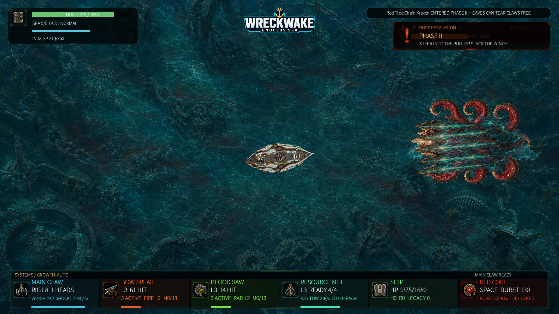 Wreckwake Endless Sea screenshot 21