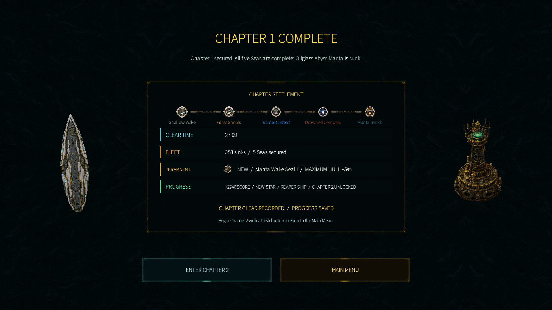 Wreckwake Endless Sea screenshot 9