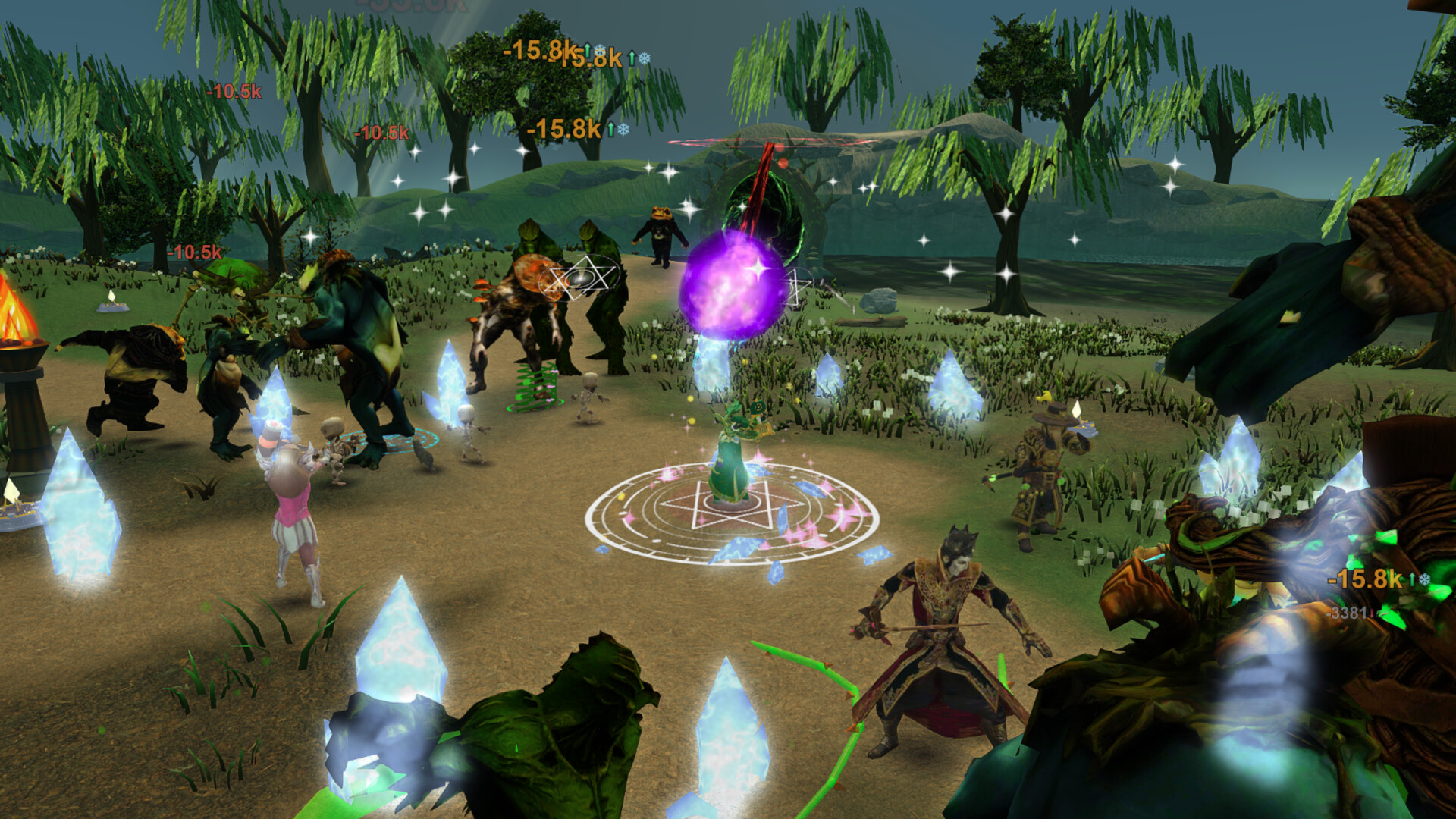 Path Defenders: RPG Siege Defense screenshot 9