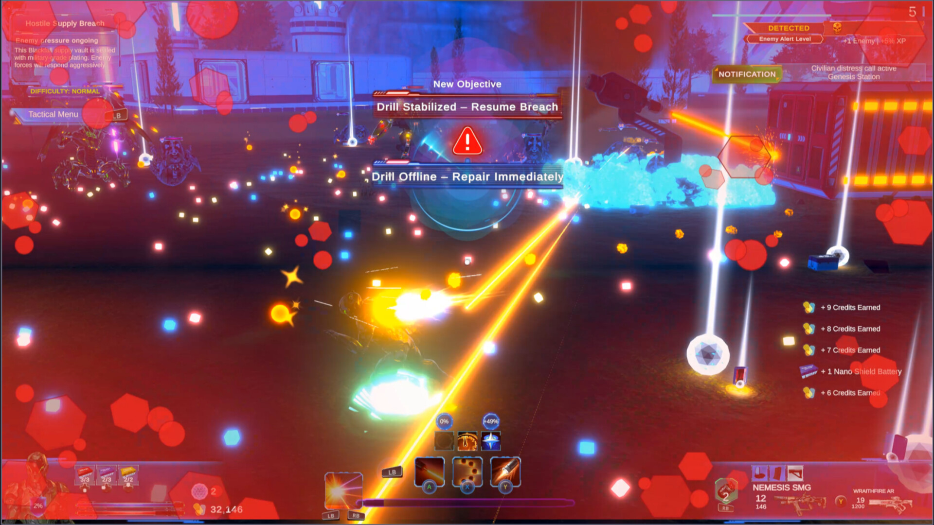 Blackfall: Cyborgs Down screenshot 2