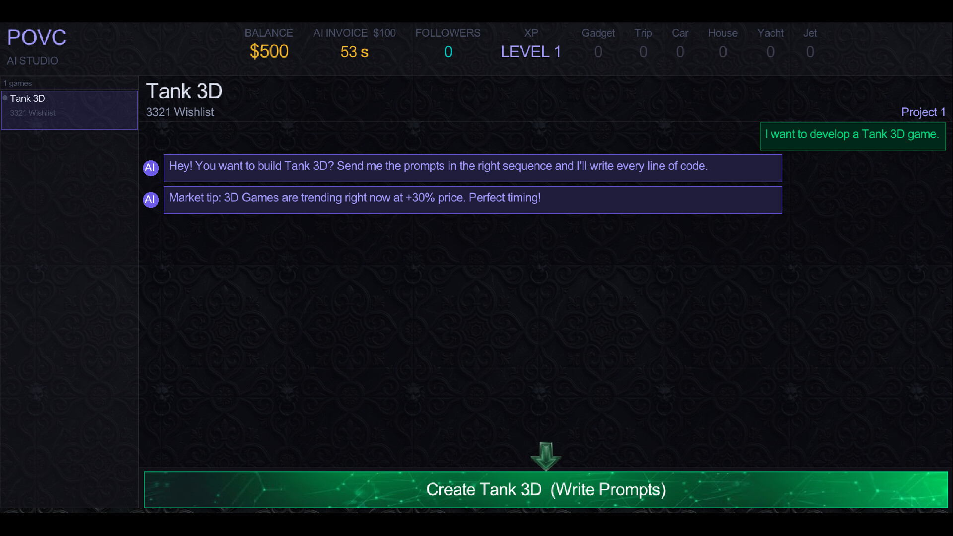 Prince of Vibe Code screenshot #2