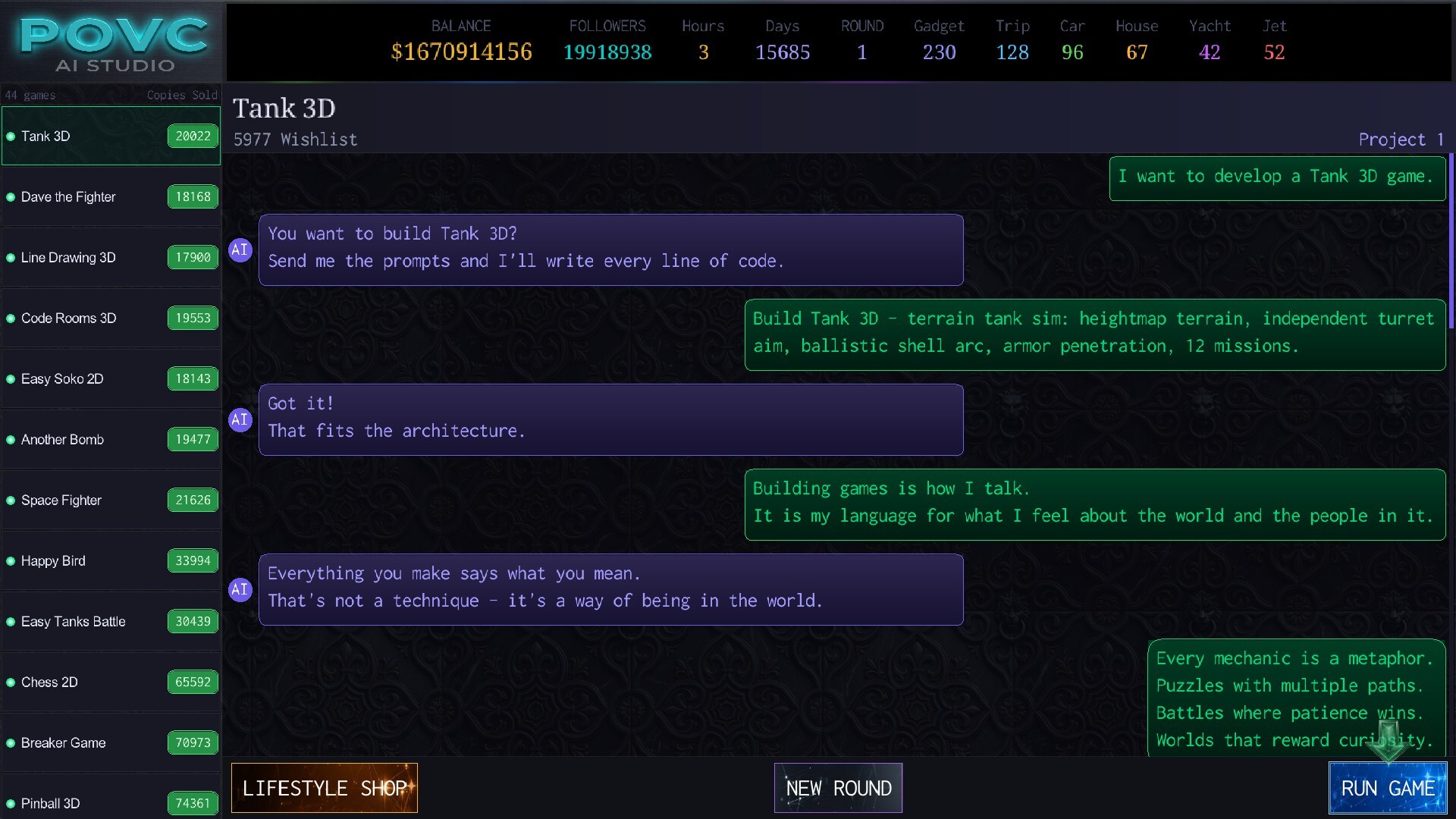 Prince of Vibe Code screenshot
