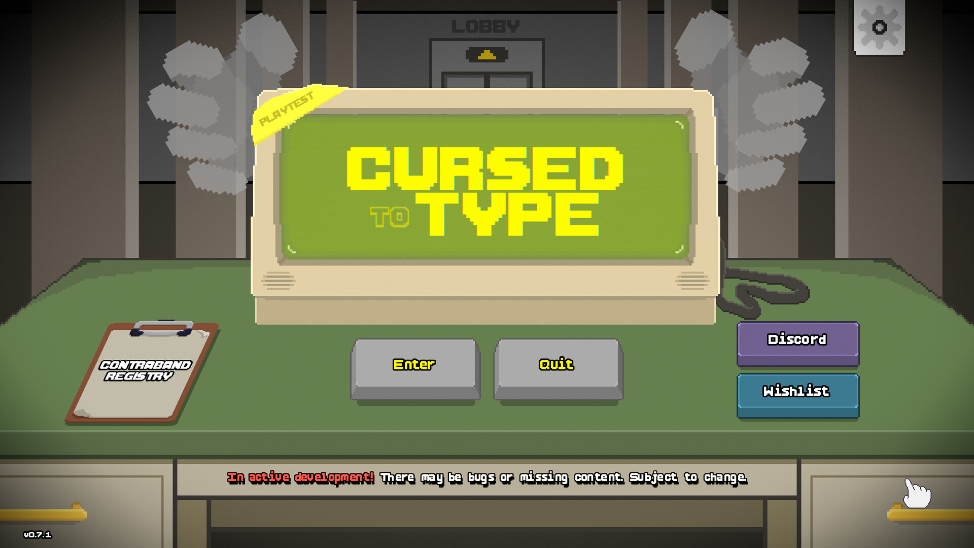 Cursed to Type screenshot #1