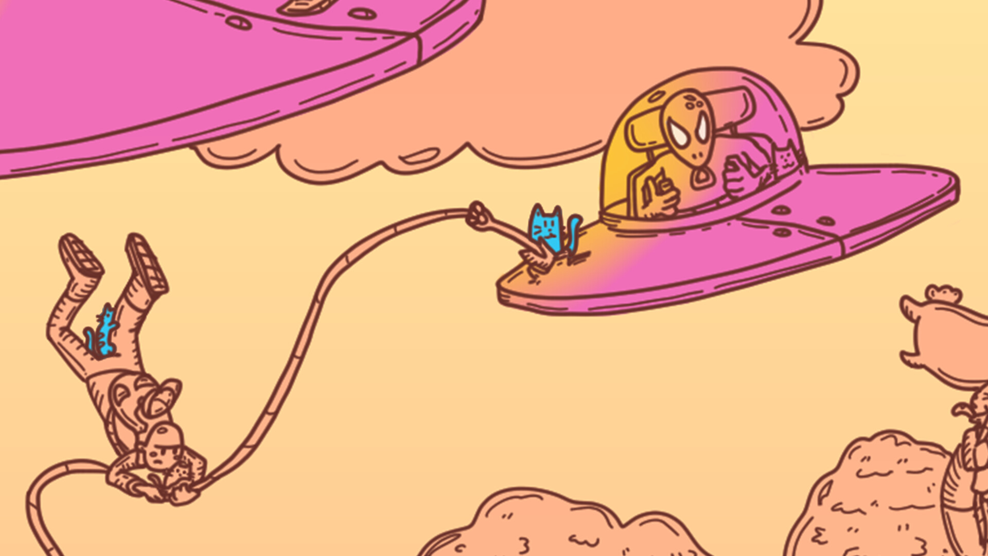 Secret Cats - Independence Day screenshot 2