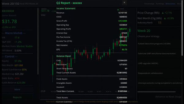 你来定股价 You chart the stock price screenshot 4