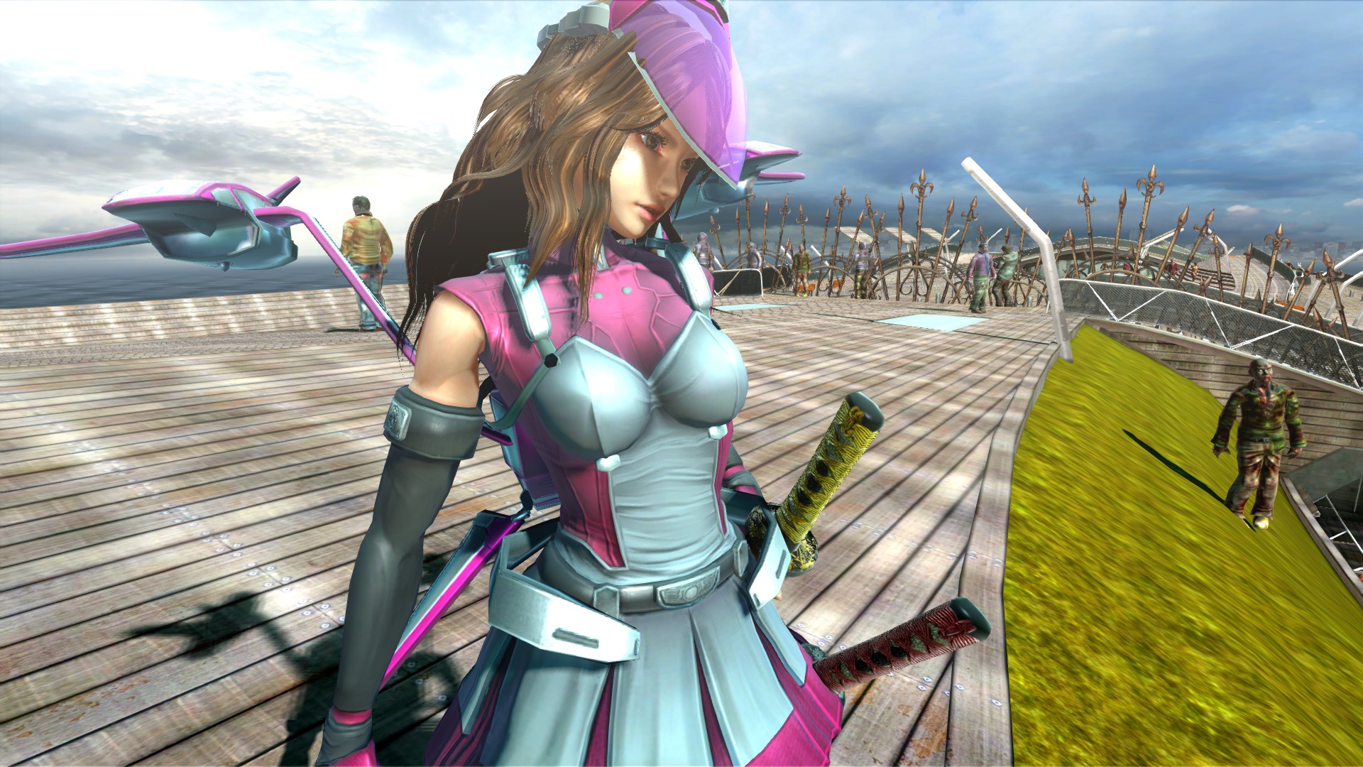 Pale Pink Gullwings & Pale Pink Visor Featured Screenshot #1