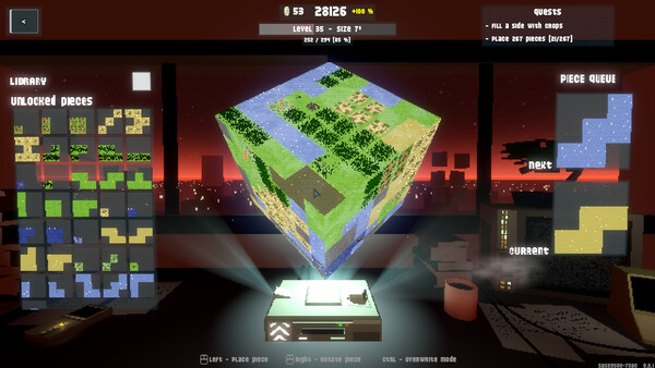 Скриншот 1 из игры Holoplanet Architect