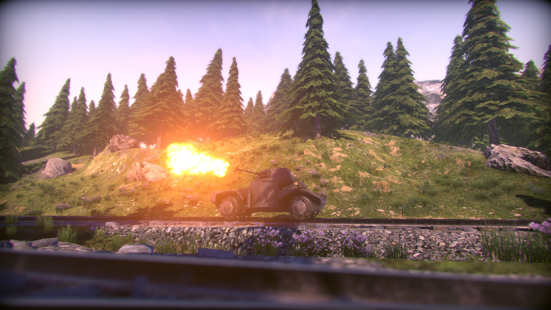 Armored Train Warfare screenshot 4