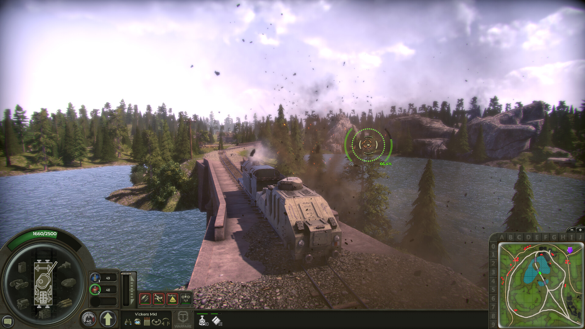 Armored Train Warfare screenshot #10