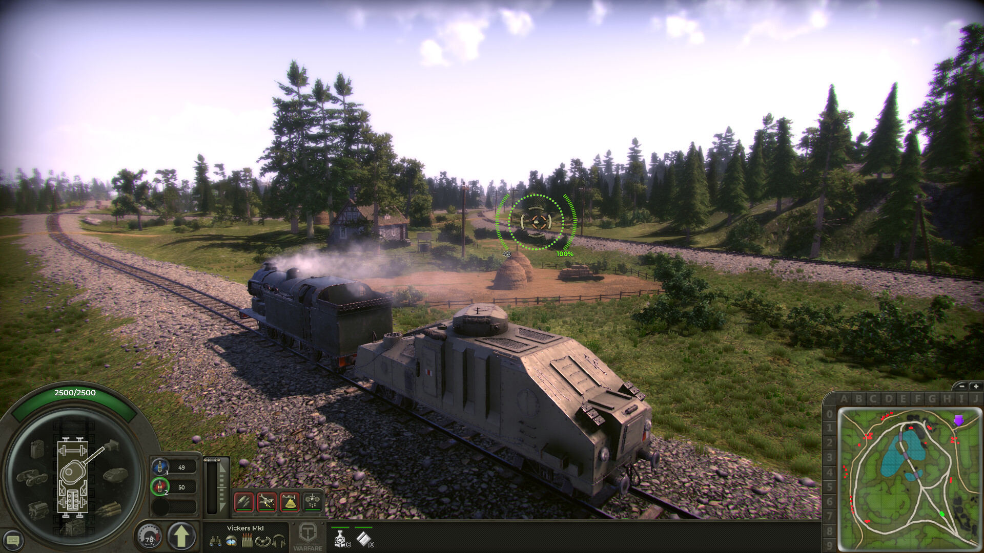 Armored Train Warfare screenshot #7