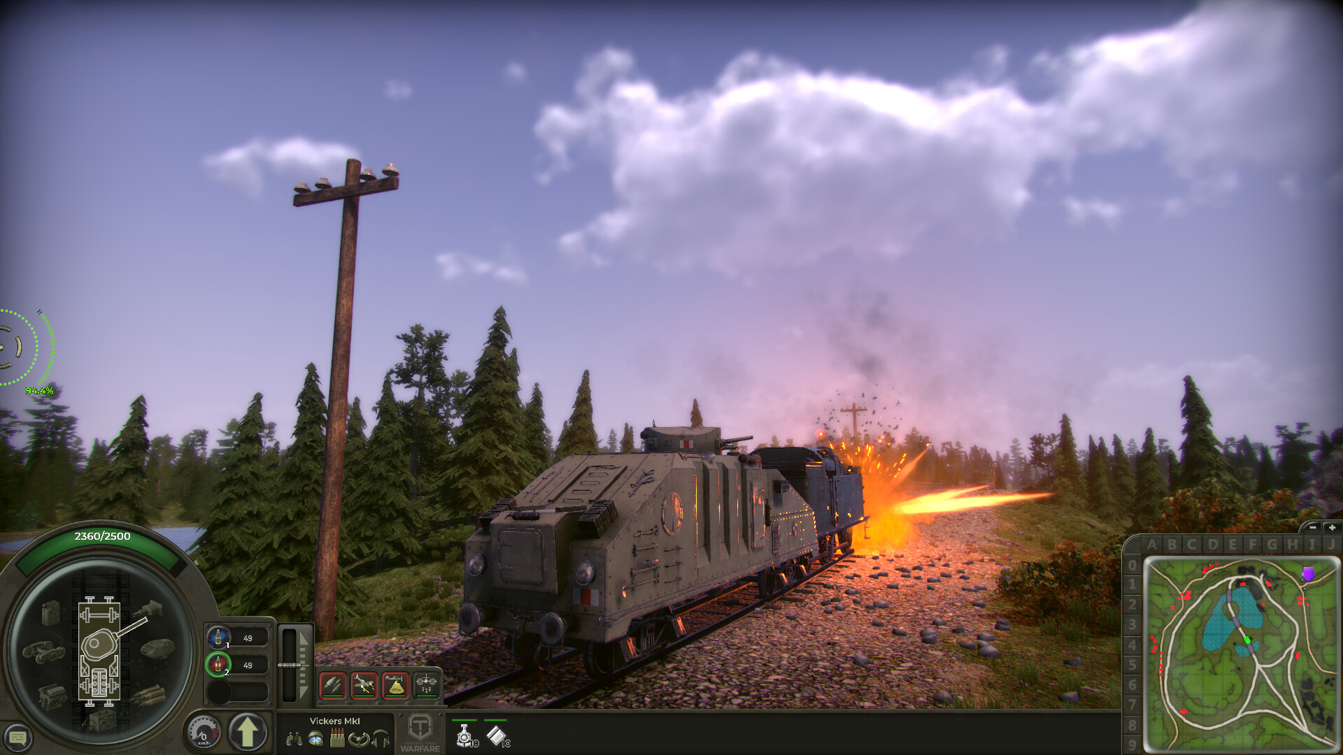 Armored Train Warfare Featured Screenshot #1