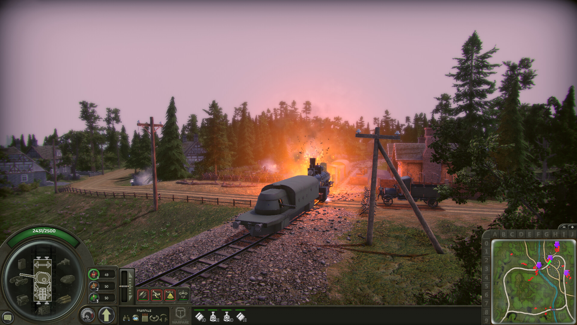 Armored Train Warfare screenshot #6