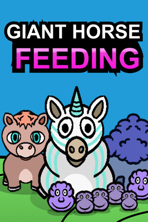 Giant Horse Feeding