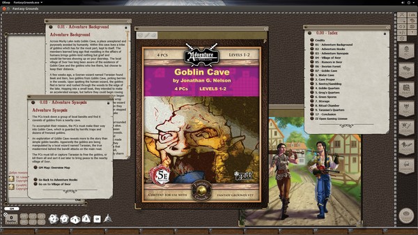 Fantasy Grounds - 5E: Goblin Cave