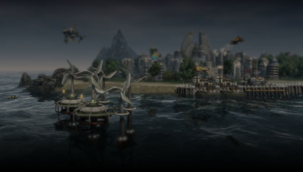 Anno 2070 - Imagem de Fundo do Jogo