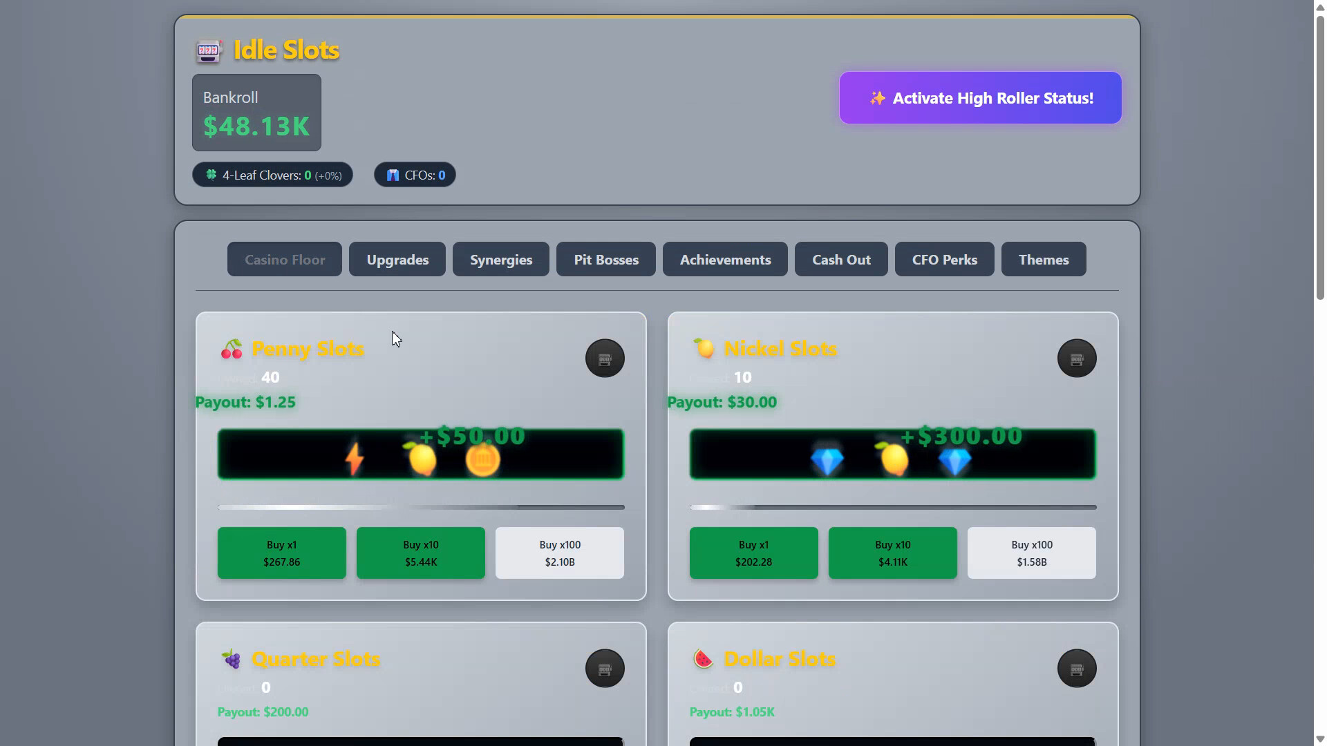Idle Slots: Casino HQ: Materials Pack screenshot 1
