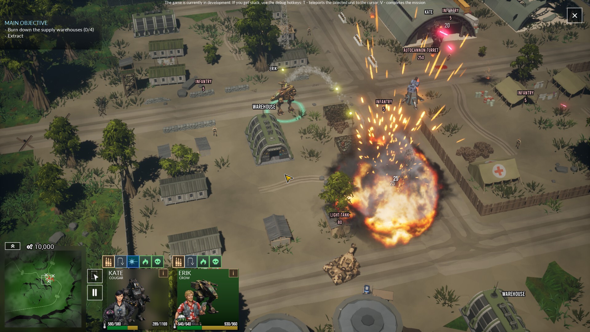 Merc Commander screenshot 1