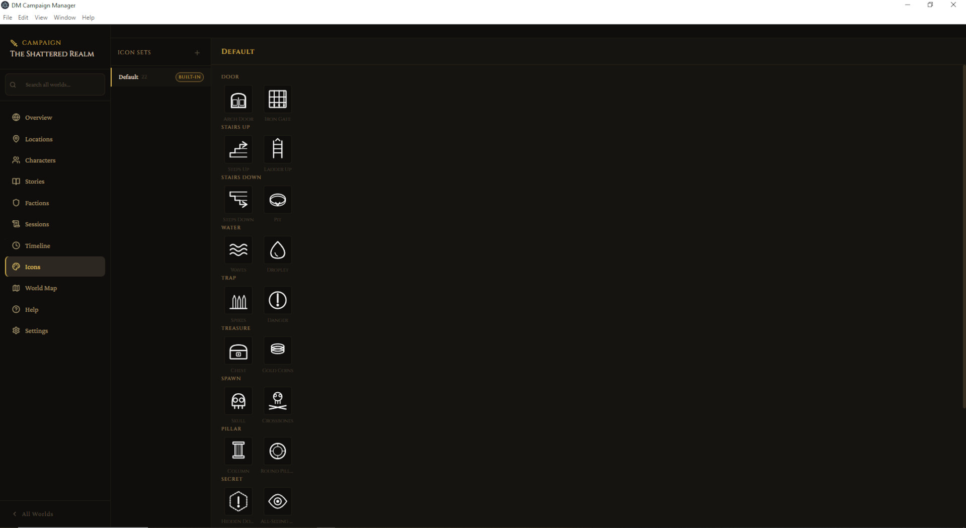 DM Campaign Manager screenshot 5