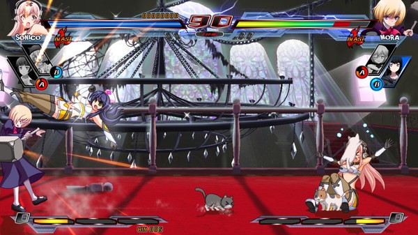 Nitroplus Blasterz: Heroines Infinite Duel.