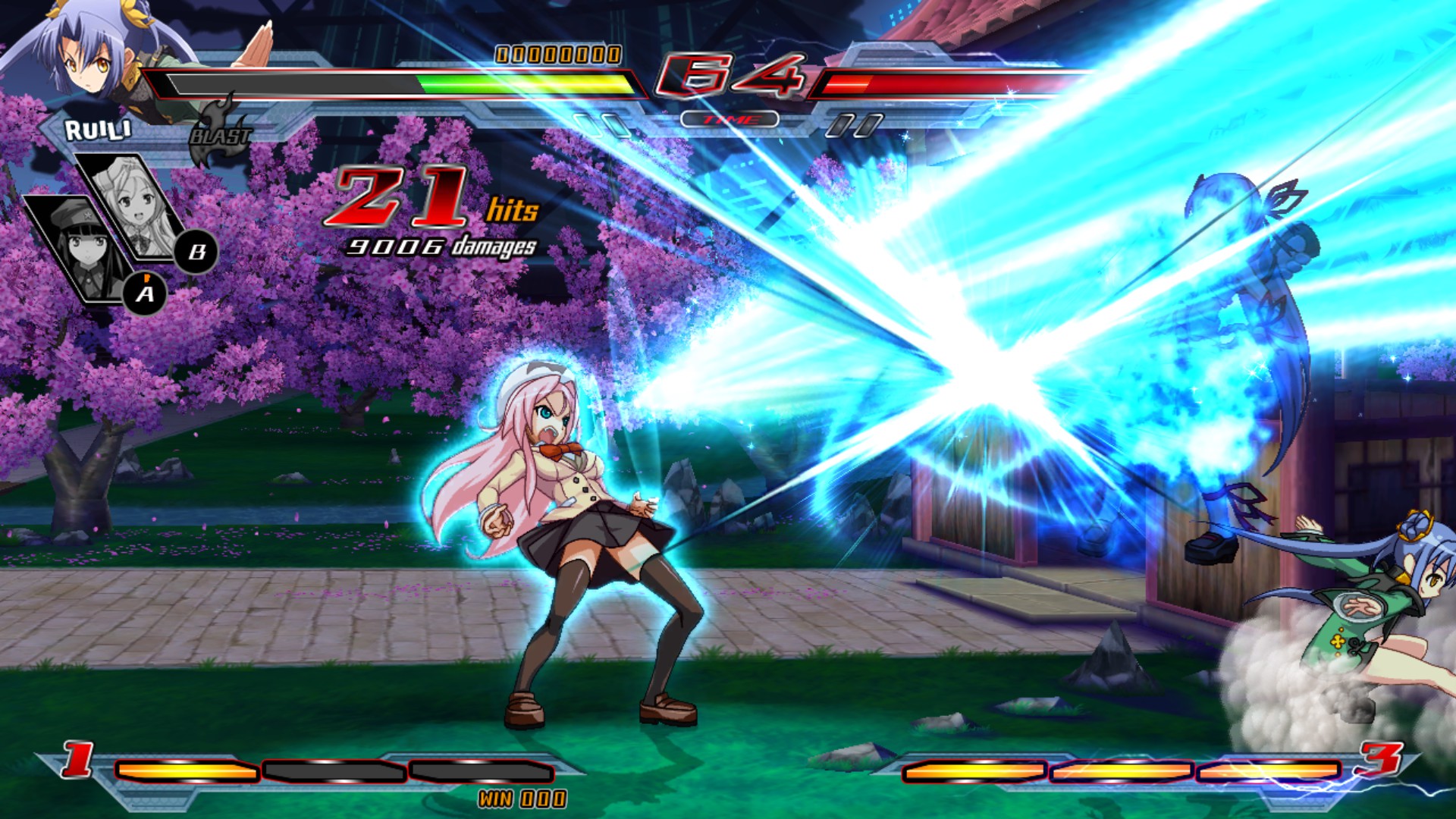 Nitroplus Blasterz: Heroines Infinite Duel