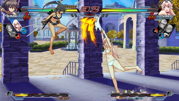 Nitroplus Blasterz: Heroines Infinite Duel.