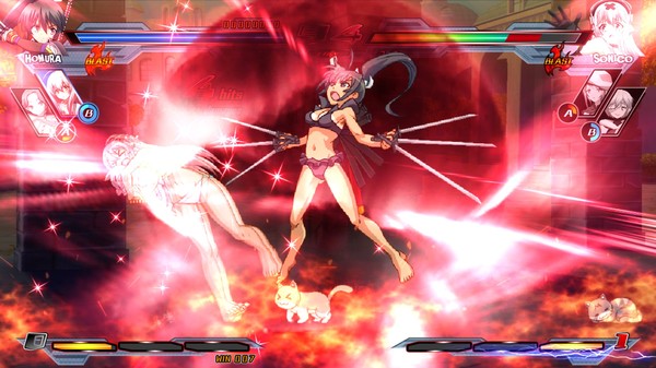 Nitroplus Blasterz: Heroines Infinite Duel.
