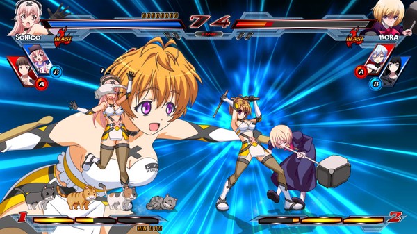 Nitroplus Blasterz: Heroines Infinite Duel.