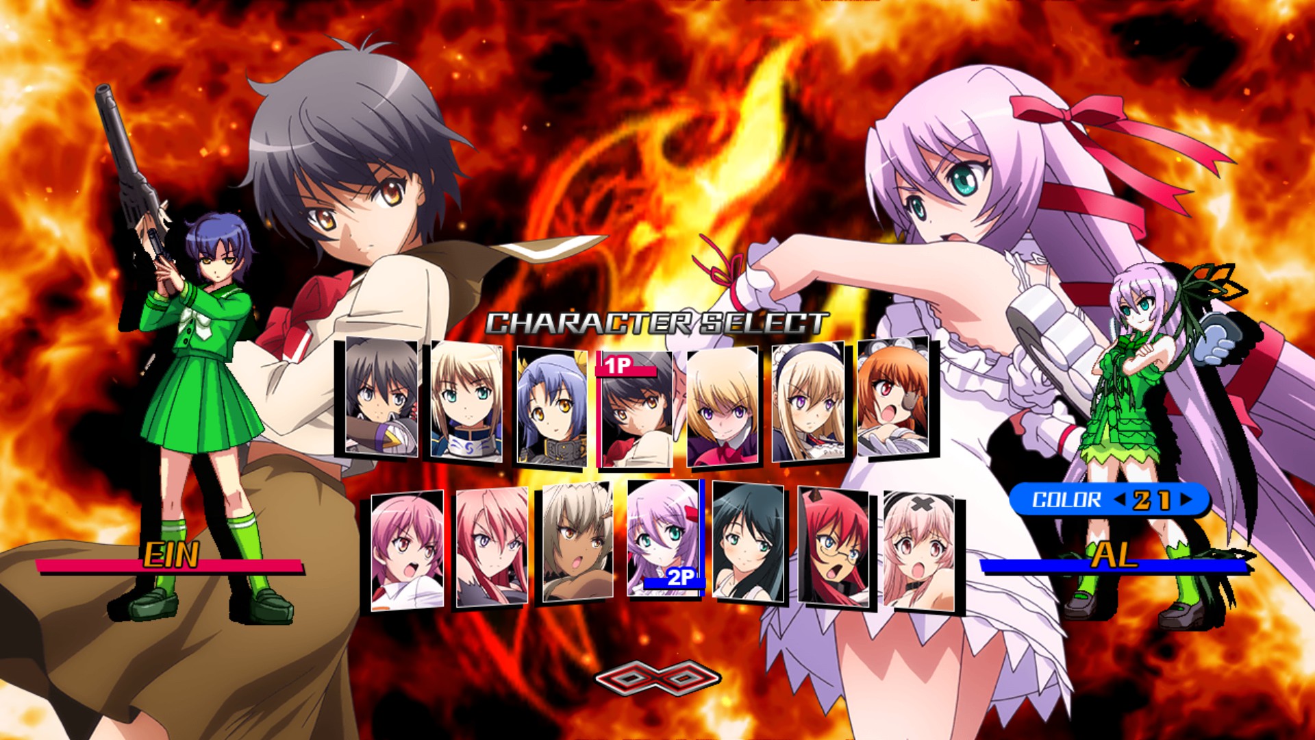 Nitroplus Blasterz: Heroines Infinite Duel