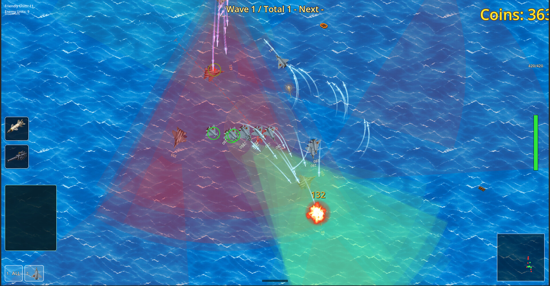Fantasy Air-Sea Battles Showdown – Screenshot 5
